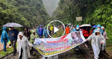 Video: Near Machu Picchu, Protesters Clash With Police