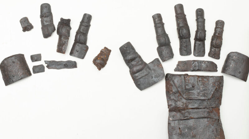 A Stunningly Well-Preserved 600-Year-Old Gauntlet Is Found in Switzerland