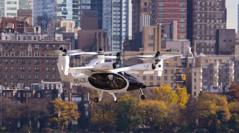 Joby gets exclusive rights to fly electric air taxis in Dubai